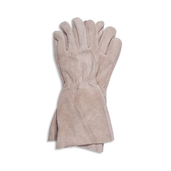 Mănuși de protecție din piele Garden Trading Gaunlet Natural, lungime 36 cm