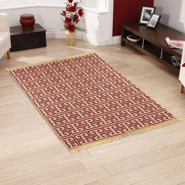 Covor Tee Claret Red, 60 x 90 cm-image-1
