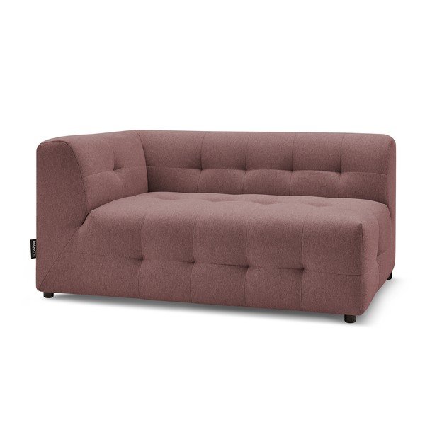 Modul pentru canapea roz închis (partea stângă ) Kleber - Bobochic Paris-image-3