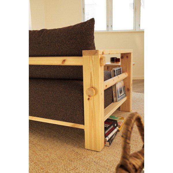 Canapea gri deschis 225 cm Bare – Karup-image-1