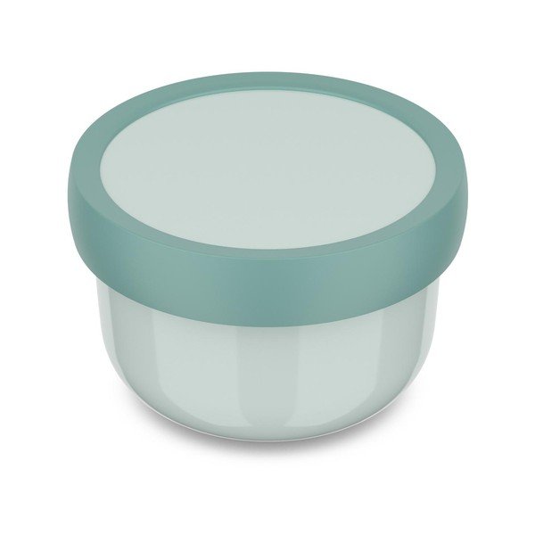 Cutie de gustări pentru copii verde-mentă din plastic Campus – Mepal