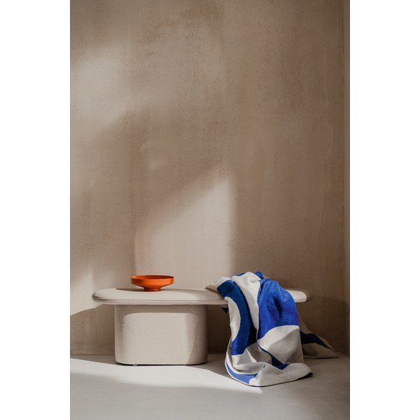 Pătură albastră/crem 150x200 cm Tul – noo.ma-image-2