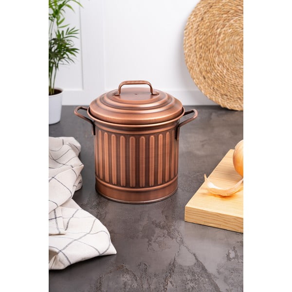 Coș de gunoi din oțel 4 l – Hermia-image-1