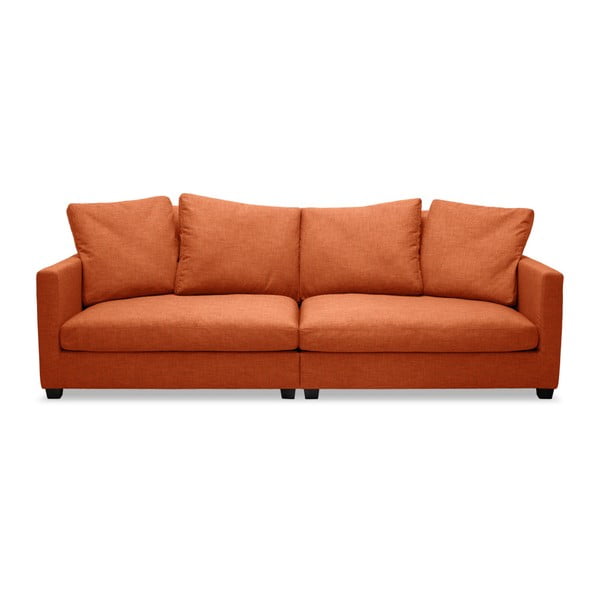 Canapea cu 3 locuri Vivonita Hugo, portocaliu