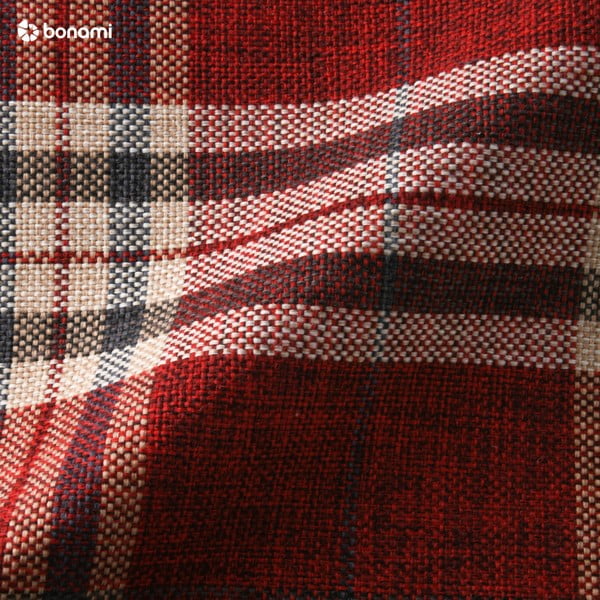 Fotoliu înflorat Max Winzer Lorris, roșu-image-1