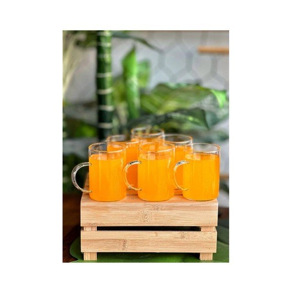 Căni 6 buc. din sticlă 200 ml – Hermia-image-2