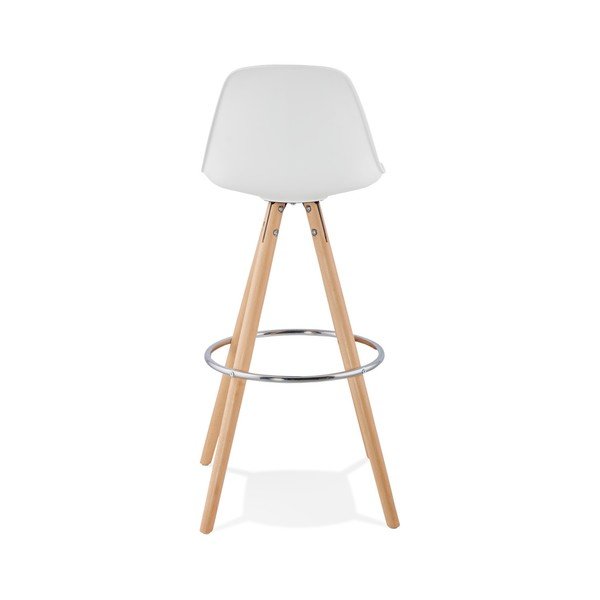 Scaun de bar Kokoon Anau, înălțime 74 cm, alb-image-4