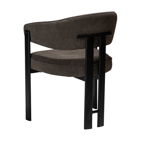 Scaun de living maro cu cotiere Duct – DAN-FORM Denmark-image-4