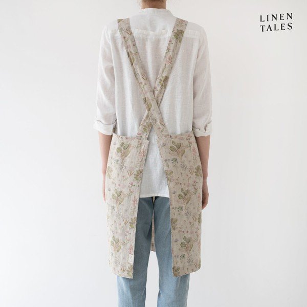 Șorț din in Crossback – Linen Tales-image-2