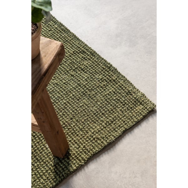 Covor tip traversă kaki din iută 80x200 cm Bouclé – Hanse Home-image-4