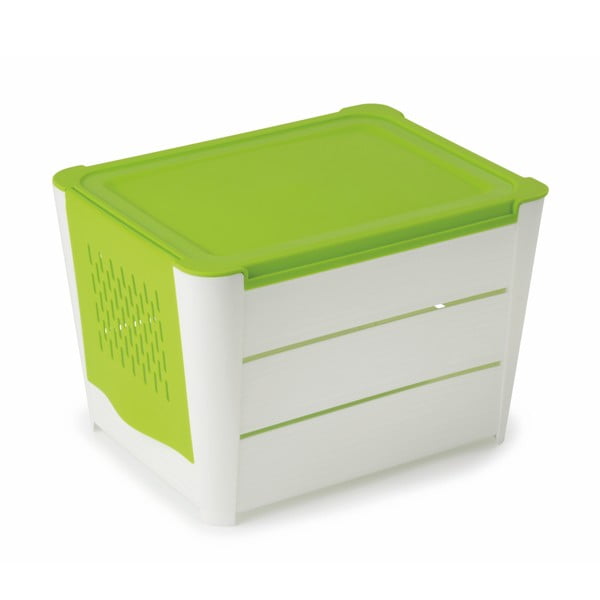 Cutie depozitare cartofi Snips Potatoes, alb - verde-image-1