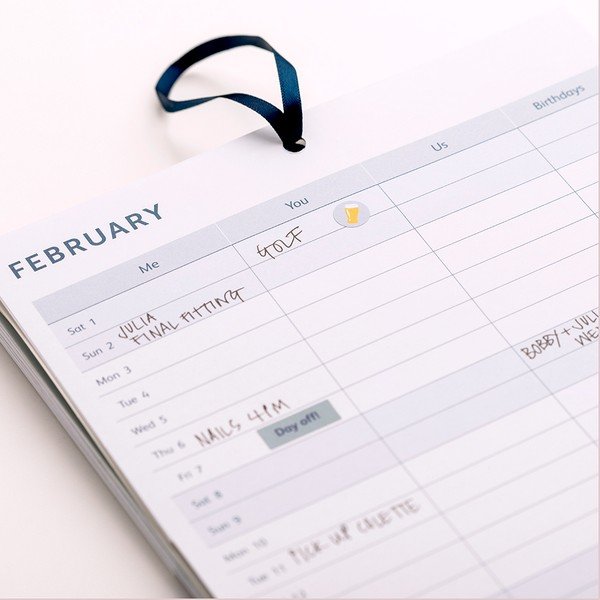 Calendar pentru cupluri 13 pag. Birds – Busy B-image-2