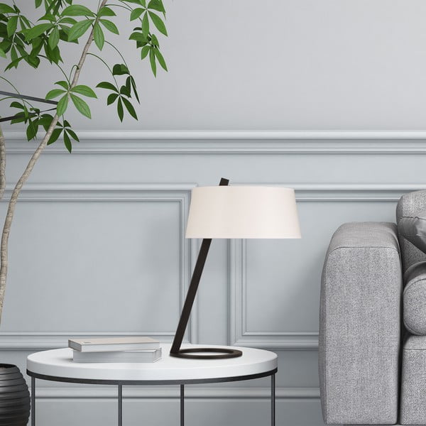 Veioză albă/neagră (înălțime 55 cm) Salihini – Opviq lights-image-2