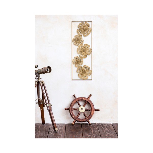Decorațiune de perete Mauro Ferretti Luxy Natura, auriu-image-2