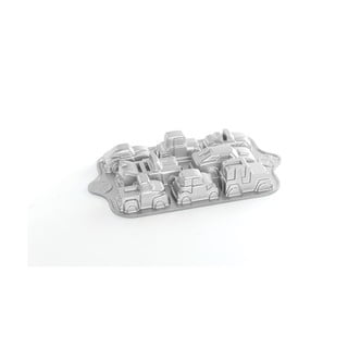 Formă pentru 8 mini prăjituri Nordic Ware Cars, 1,2 l