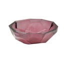 Bol din sticlă reciclată Mauro Ferretti Stone, ø 25 cm, roz
