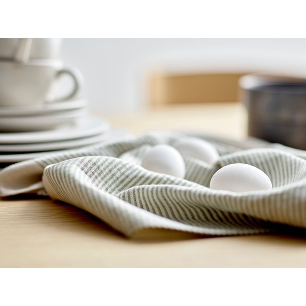 Prosop de vase din bumbac/din in 50x70 cm Statement Stripe – Södahl-image-1