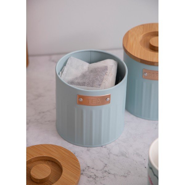 Recipiente 3 buc. din oțel pentru cafea/pentru ceai – Kitchen Craft-image-2