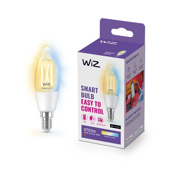 Bec smart cu filament E14, 5 W – WiZ-image-2