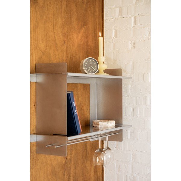 Raft argintiu etajat din metal 70 cm Tivo – noo.ma-image-4