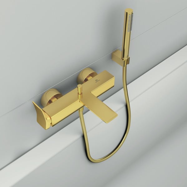 Cap de duș auriu din metal IdealRain – Ideal Standard-image-2