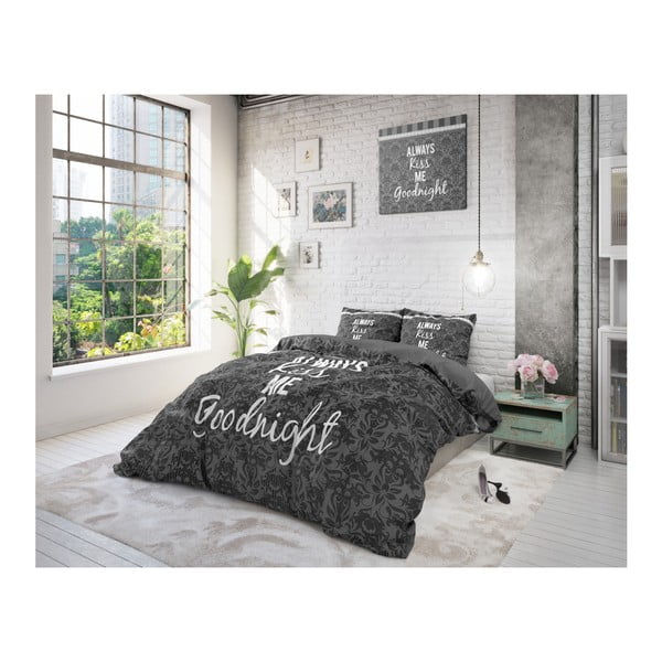 Lenjerie de pat din bumbac Dreamhouse Kiss Your Love, 240 x 200 cm-image-3