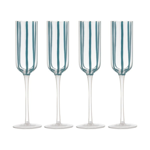 Set de pahare 4 buc. de șampanie 180 ml Stripe – Ladelle