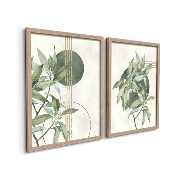 Tablouri 2 buc. 30x40 cm Green – Styler-image-3