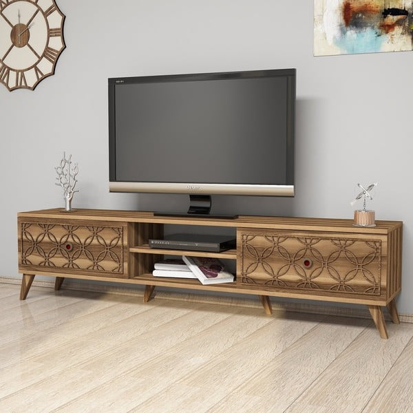 Comodă TV Hommy Craft Class Walnut, lungime 180 cm-image-3