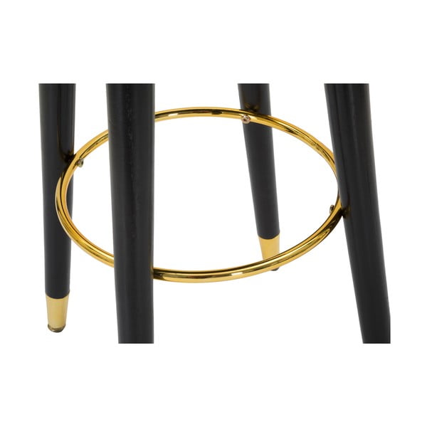 Scaun de bar gri deschis tapițat (înălțime șezut 74 cm) Paris – Mauro Ferretti-image-4