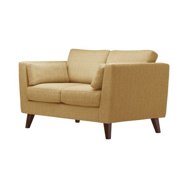 Canapea Jalouse Maison Elisa, 152 cm, galben-image-2