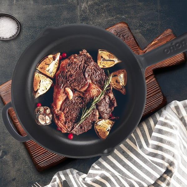 Tigaie din fontă ø 26 cm LITINA SMALT – Orion-image-1