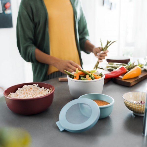 Caserole pentru alimente 3 buc. Nordic black – Mepal-image-1