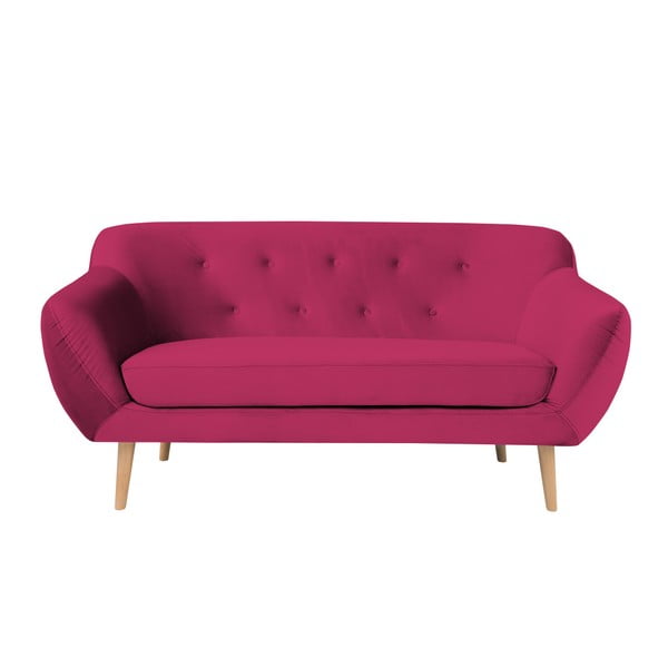 Canapea cu 2 locuri Mazzini Sofas AMELIE, roz
