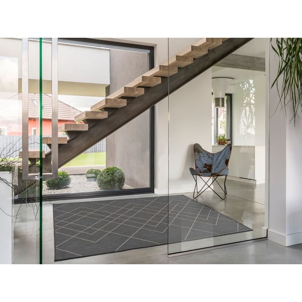 Covor de exterior Universal Hibis, 135 x 190 cm, gri-image-1