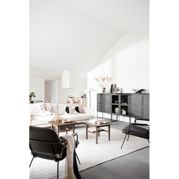 Covor gri deschis din lână 340x240 cm Auckland - Rowico-image-3