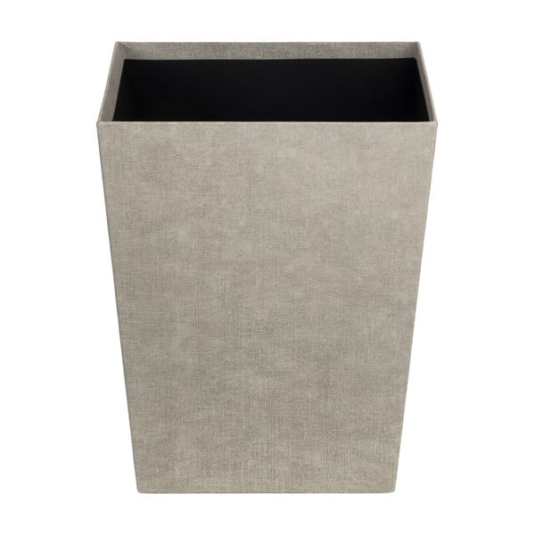 Coș de gunoi bej Sofia Canvas Paper Laminate – Bigso