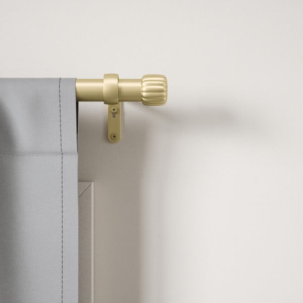 Galerie de perdea auriu mat extensibilă din oțel 168 - 305 cm Cleo – Umbra-image-1