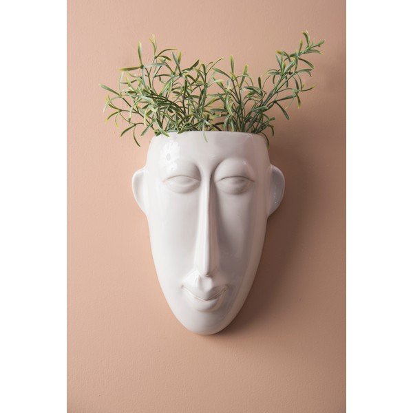 Ghiveci de perete PT LIVING Mask, 17,5 x 22,4 cm, gri-image-1