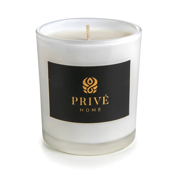 Lumânare parfumată din ceară de soia timp de ardere 60 h Tobacco&Leather/Oud&Bergamote – Privé Home-image-2