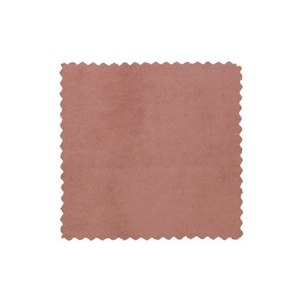 Puf din catifea WOOOD Sara, ⌀ 46 cm, roz-image-3