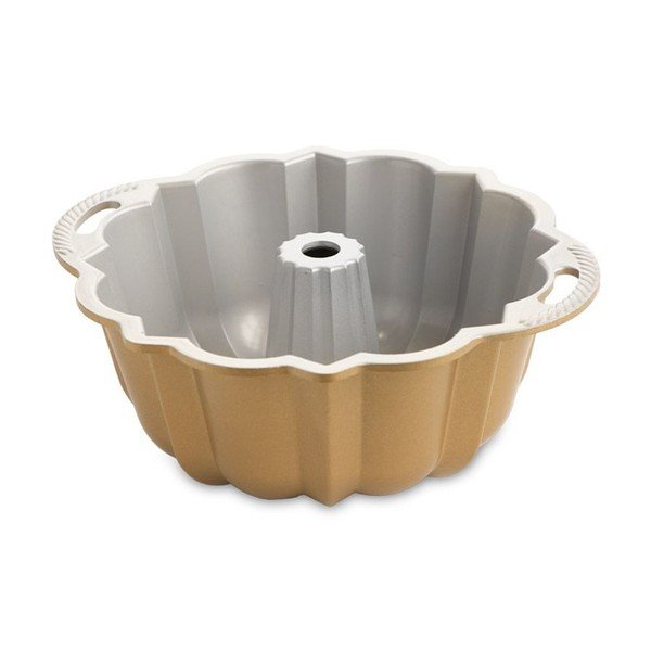 Formă pentru guguluf Nordic Ware Anniversary, 2,8 l, auriu-image-2