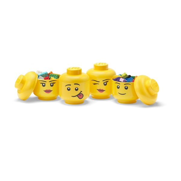 Cutii de depozitare din plastic pentru copii în set de 4 Multi-Pack - LEGO®