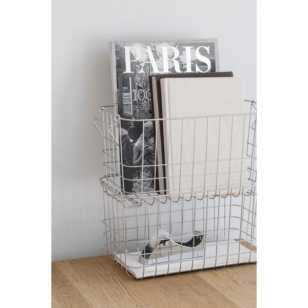 Coș de depozitare din sârmă din metal 31x16,5x16 cm Store It – Mette Ditmer Denmark-image-3