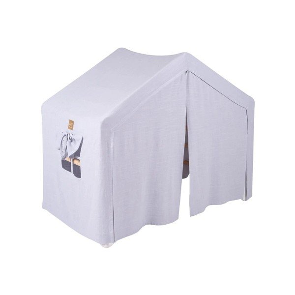 Triunghi Pikler de cățărat albastru deschis/în culoare naturală din lemn de pin 112x61x94 cm Montessori – Meowbaby-image-4