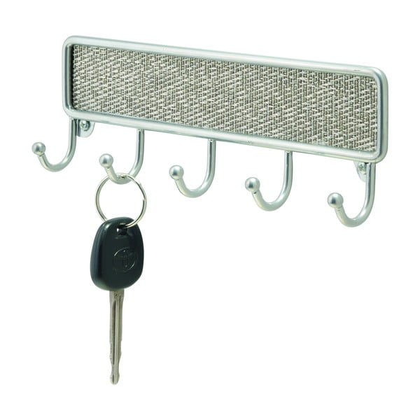Cuier metalic pentru chei iDesign Twillo, 21 x 14 cm-image-2