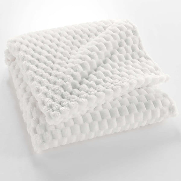 Pătură crem din microflanel 125x150 cm Mini Frosty – douceur d'intérieur
