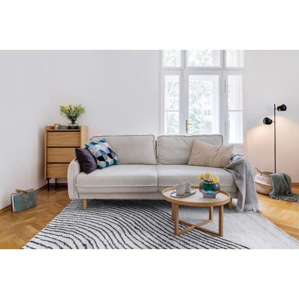 Covor negru/bej 80x150 cm Coastalina – Universal-image-3