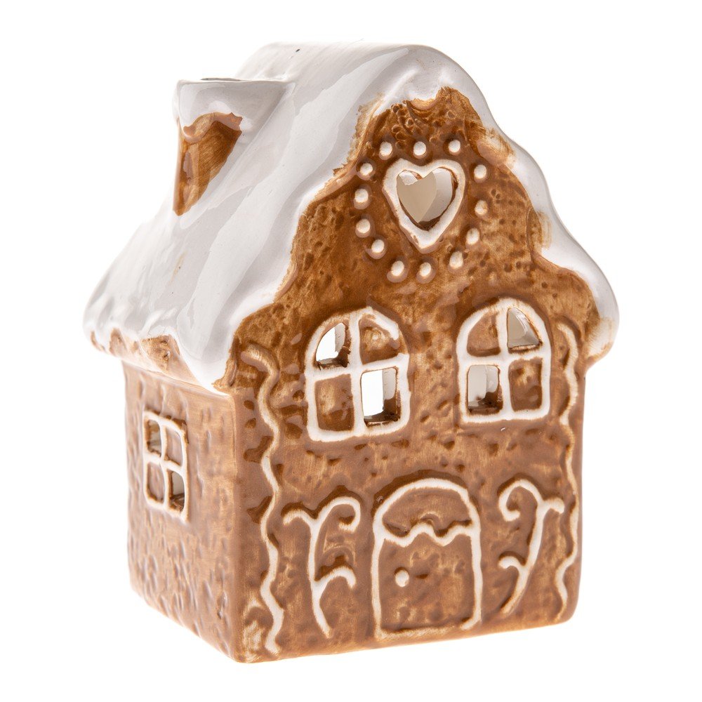 Sfeșnic din ceramică cu model de Crăciun Vinterby – Dakls