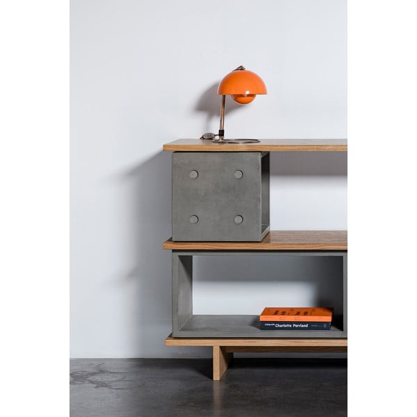 Comodă din beton Lyon Béton Dice, 230 x 98 cm-image-2